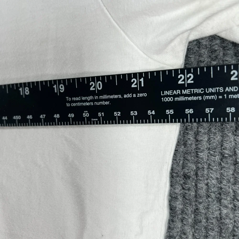 Vintage Polo Ralph Lauren Rugby Shirt Mens Medium White Short Sleeve Knit